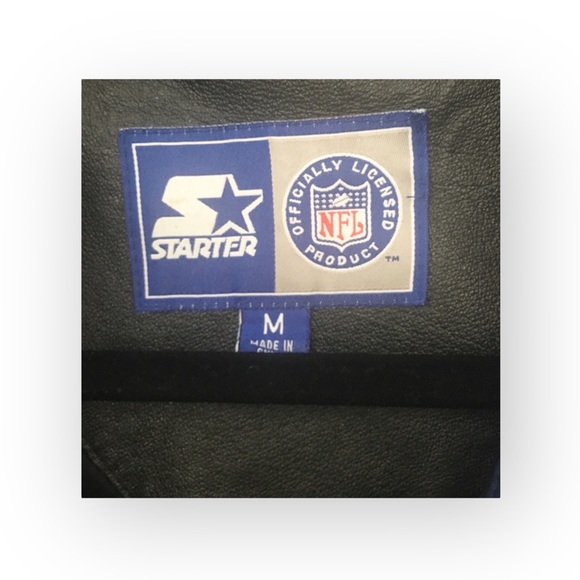 Vintage 90’s: Starter ✪ NFL Super Bowl XXXI ✪ Varsity Leather Jacket ✪ Packers - Picture 10 of 15